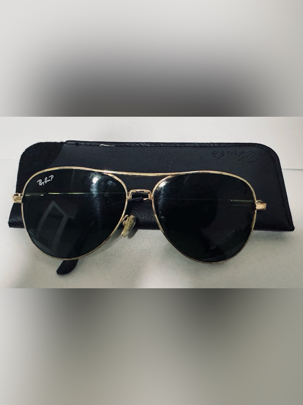 Ray-Ban Classic Gold Aviator Sunglasses RB3025 58□14 | Polarized Green Lenses